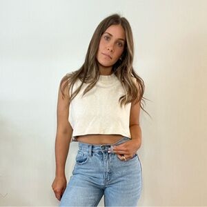 Free People, xs, cream.